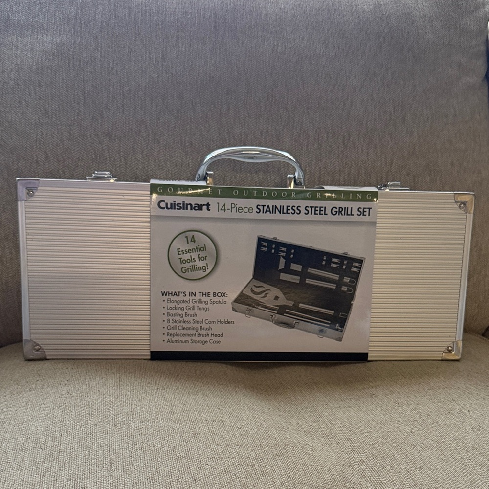 Cuisinart Silver Grill Tool Set